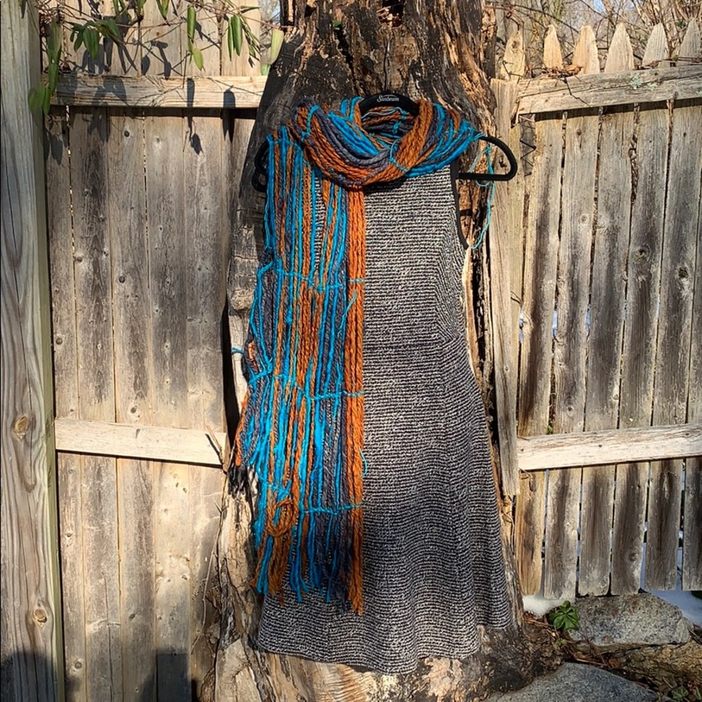 J. Crew Sleeveless Dress. Accessory not included.